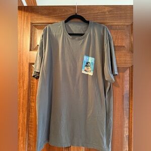 Key West Graphic Tee in Charcoal